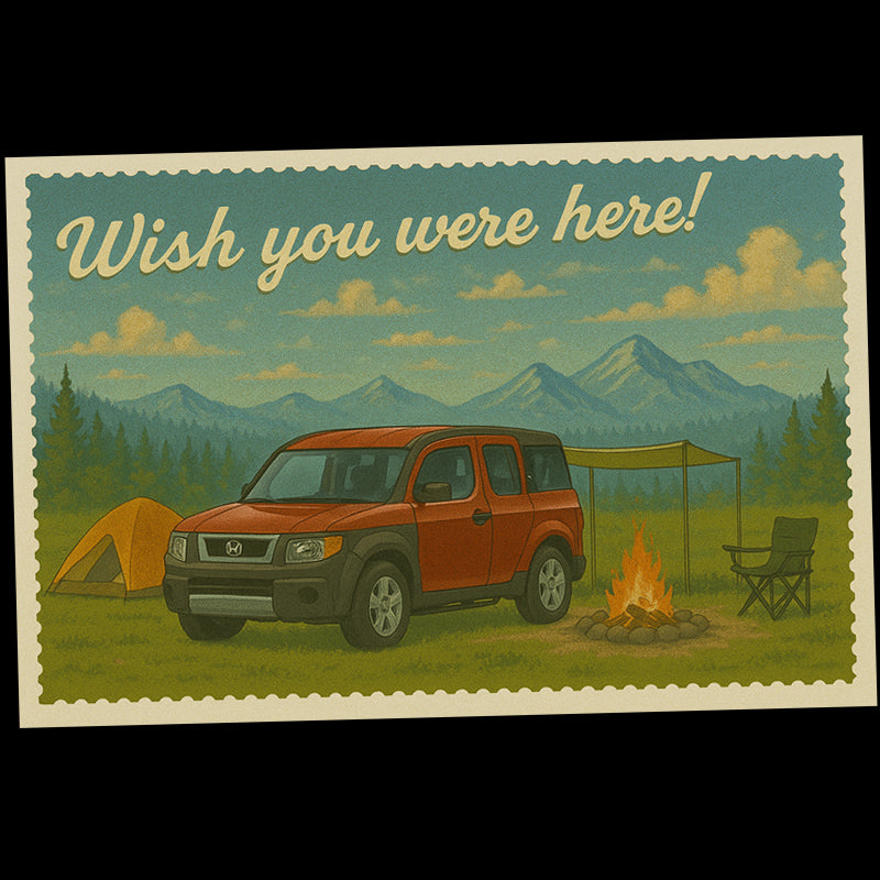 "Wish you were here" Postcard Tee