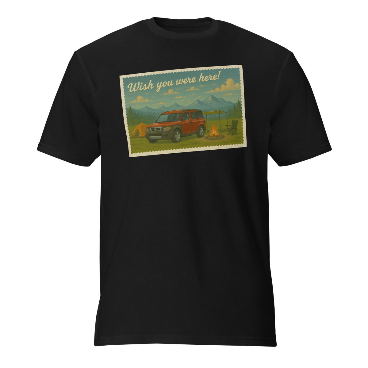 "Wish you were here" Postcard Tee